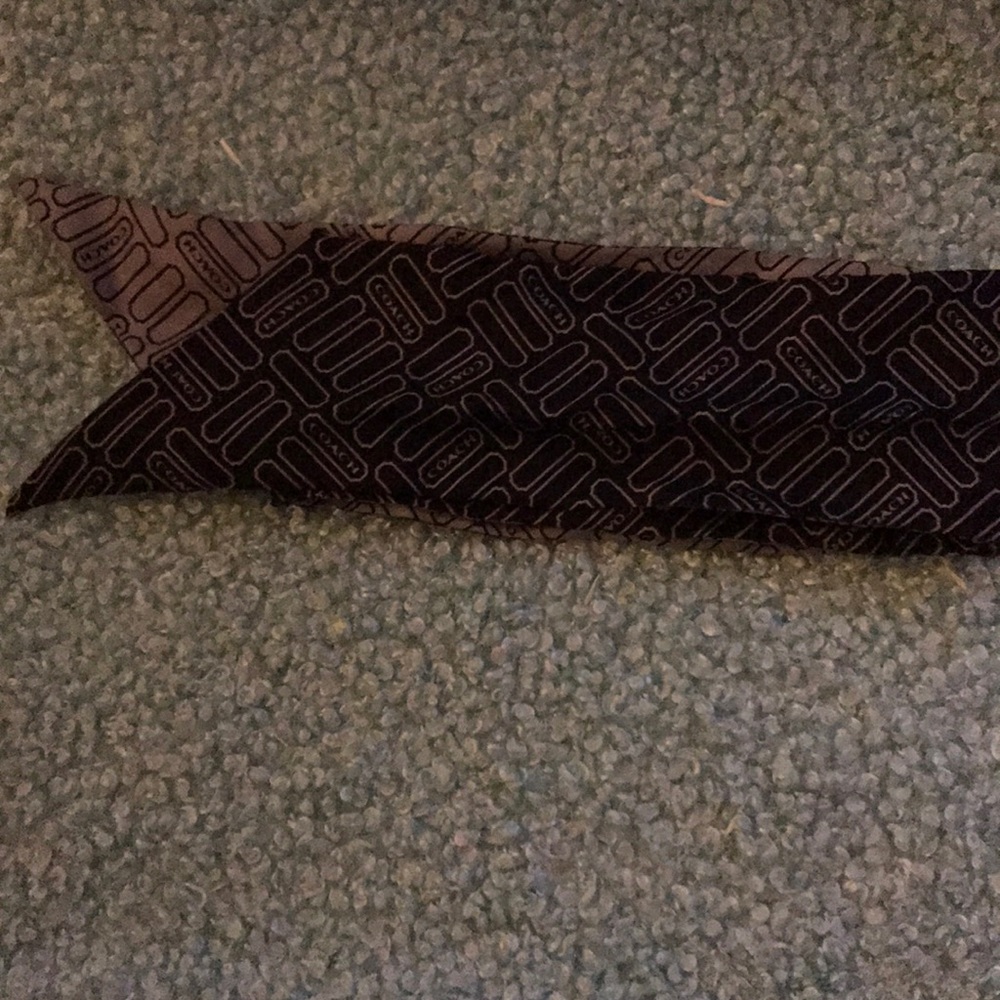 Coach reversible scarf